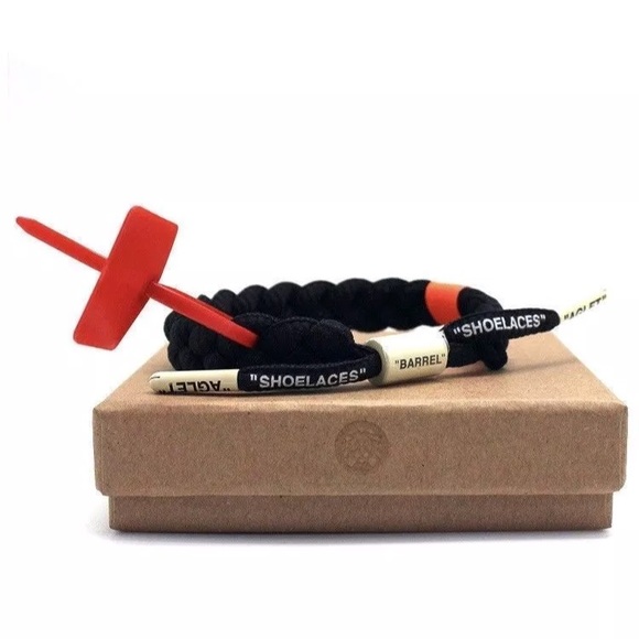rastaclat off white bracelet